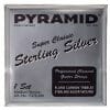 Pyramid - Super Classic - Sterling Silver (Carbon) - Medium tension - guitar set